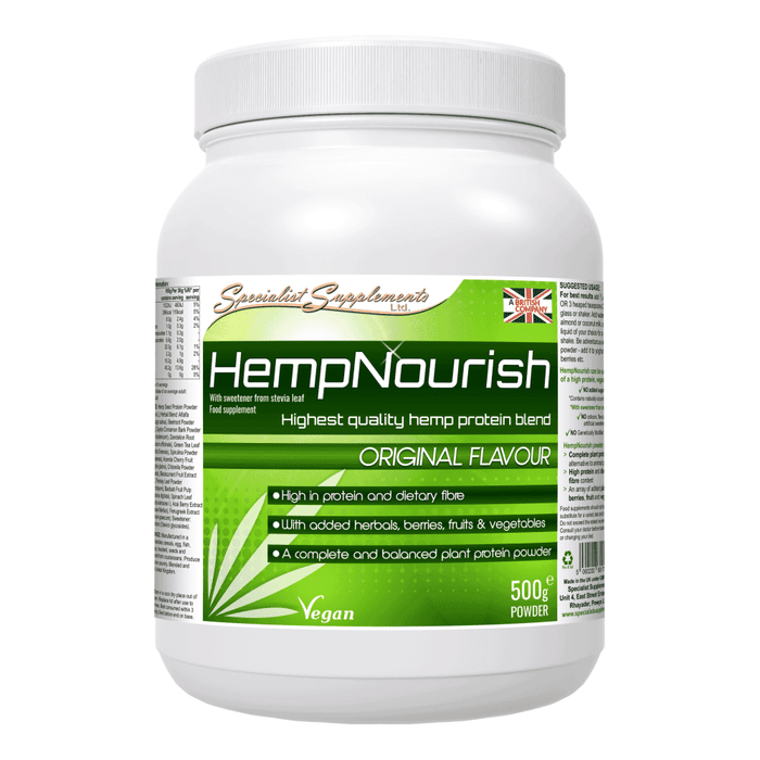 Specialist Supplements HempNourish Protein Powder 500g