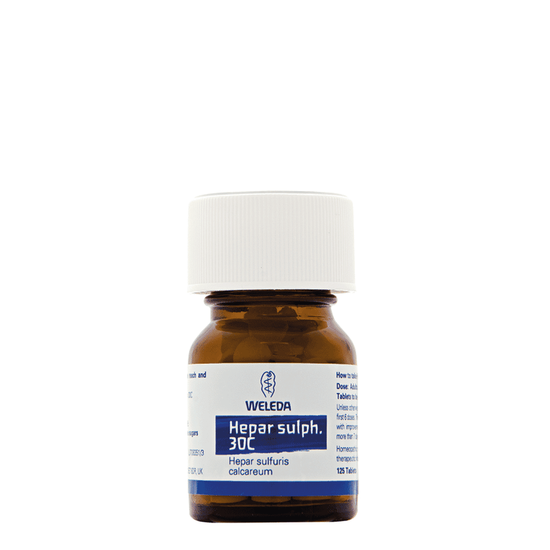 Weleda Hepar sulph. 30C 125s