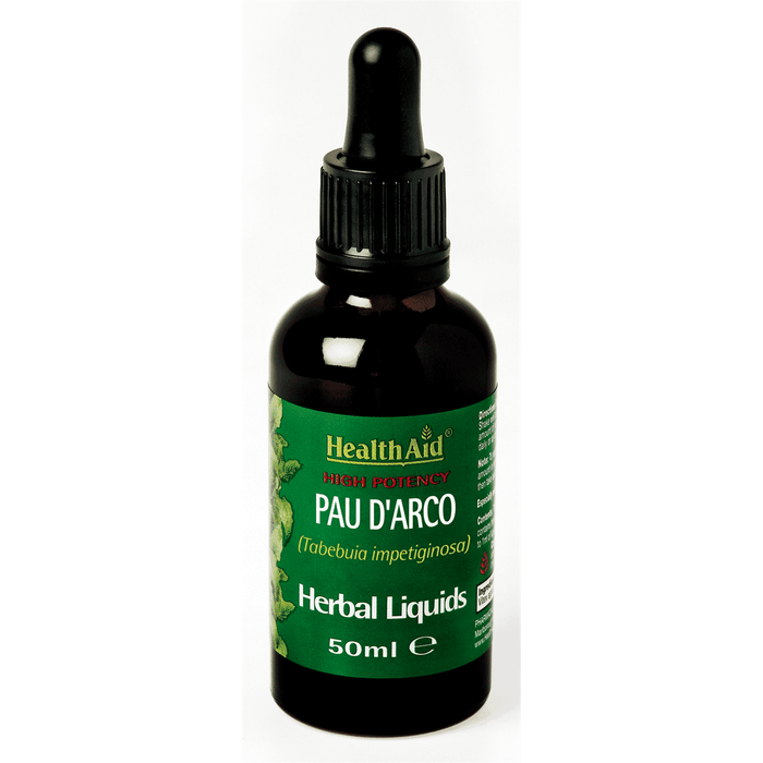 Health Aid High Potency Pau D'Arco 50ml