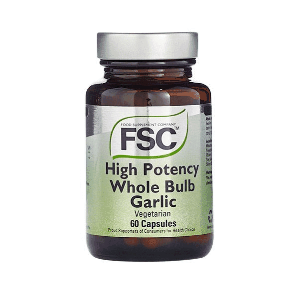 FSC (The Food Supplement Company) High Potency Whole Bulb Garlic 60s