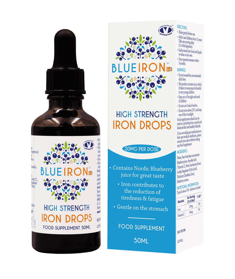 Blue Iron High Strength Iron Drops 50ml