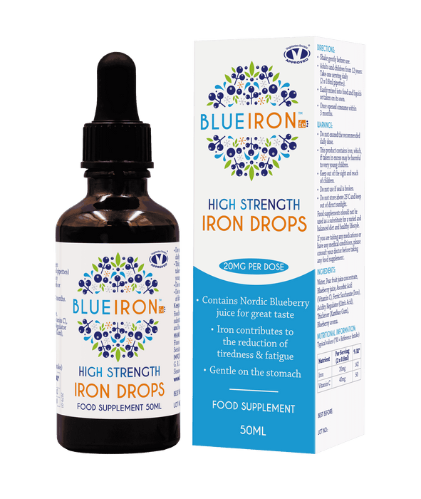 Blue Iron High Strength Iron Drops 50ml