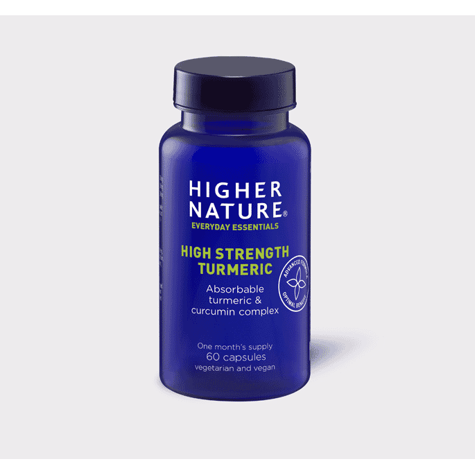 Higher Nature High Strength Turmeric 60s