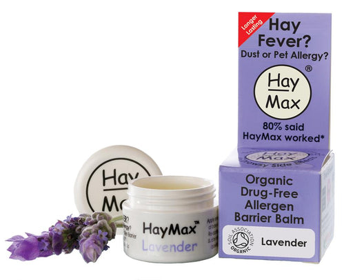 HayMax HayMax Organic Drug-Free Allergen Barrier Balm Lavender 5ml - Dennis the Chemist
