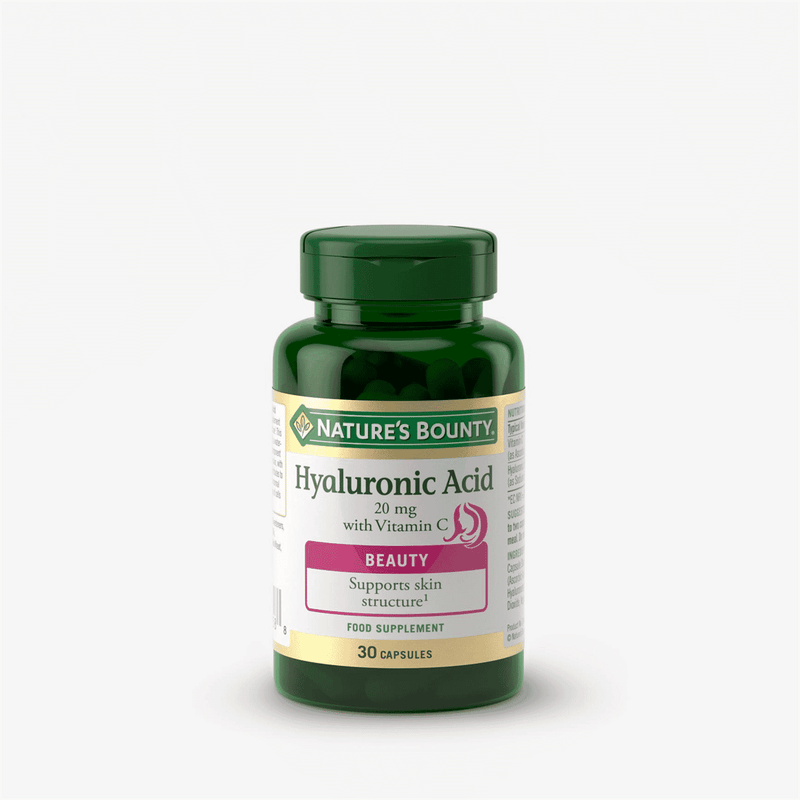 Nature's Bounty Hyaluronic Acid 20mg with Vitamin C 30s