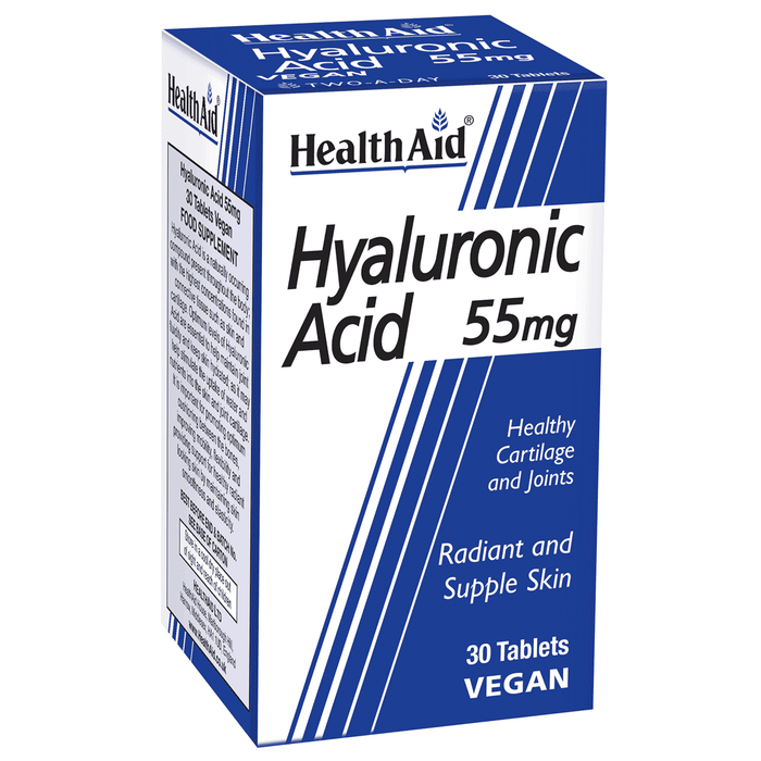 Health Aid Hyaluronic Acid 55mg 30s