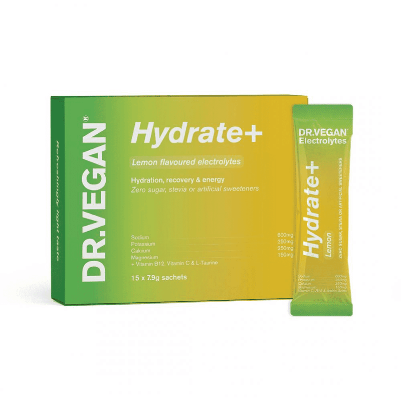 DR VEGAN Hydrate+ Lemon 15x7.9g Sachets