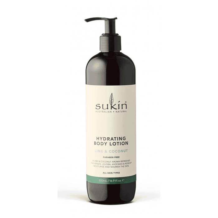 Sukin Hydrating Body Lotion Lime & Coconut 500ml