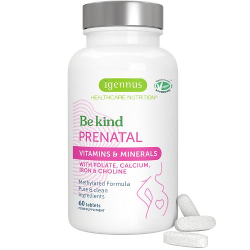 Igennus Be Kind Prenatal Vitamins & Minerals 60s - Dennis the Chemist