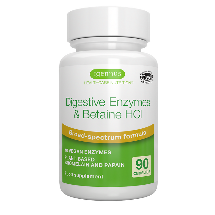 Igennus Digestive Enzymes & Betaine HCl 90's - Dennis the Chemist