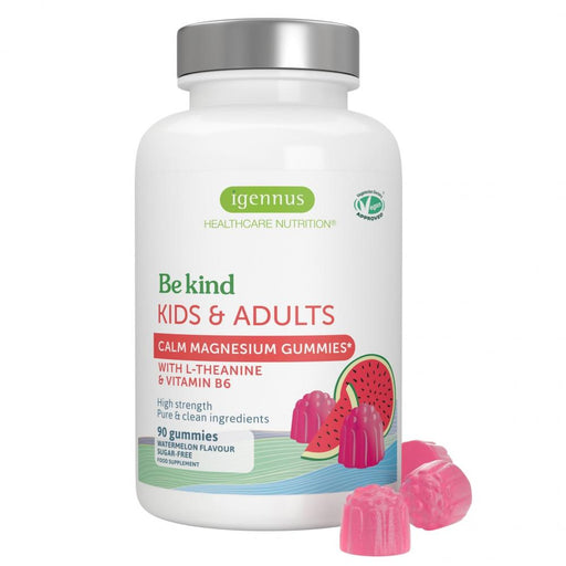 Igennus Be Kind Kids & Adults Calm Magnesium Gummies 90s - Dennis the Chemist