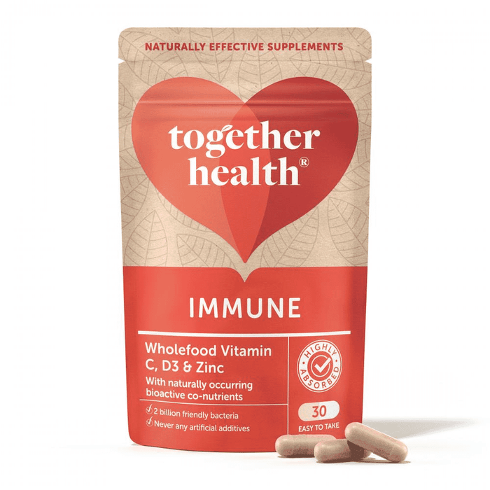 Together Health Immune Wholefood Vitamin C, D3 & Zinc 30s