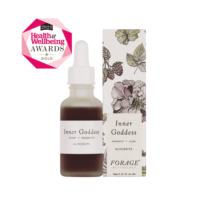 Forage Botanicals Inner Goddess Glycerite 30ml - Dennis the Chemist