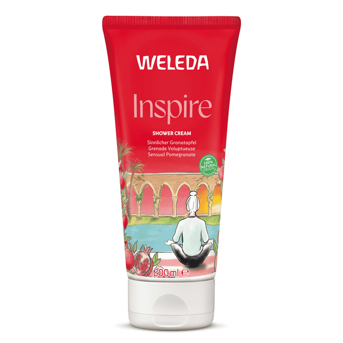 Weleda Inspire Shower Cream Sensual Pomegranate 200ml