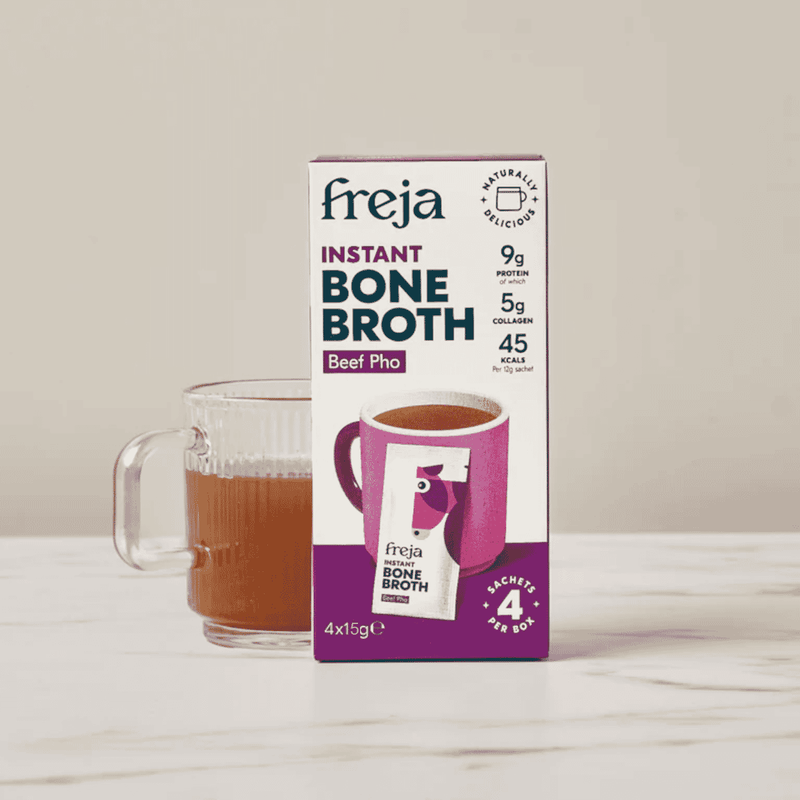 Freja Instant Bone Broth Beef Pho 4x15g