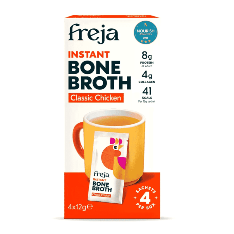 Freja Instant Bone Broth - Classic Chicken 4x12g sachets