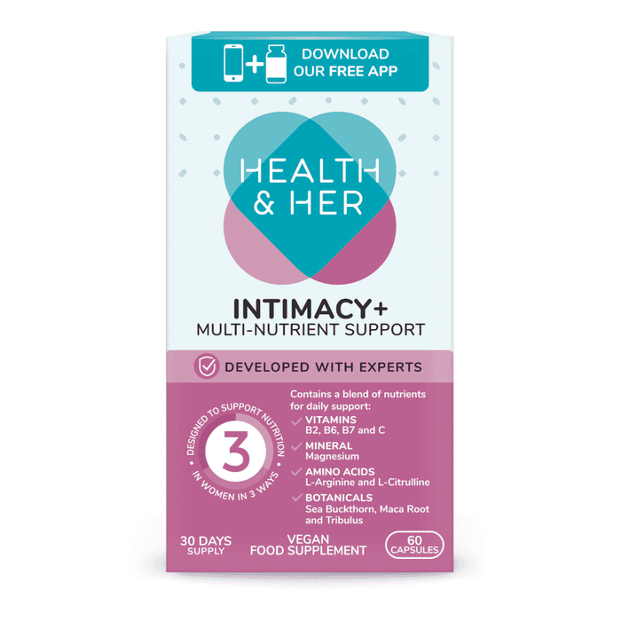 Health & Her Intimacy+ Multi-Nutrient Support 60s