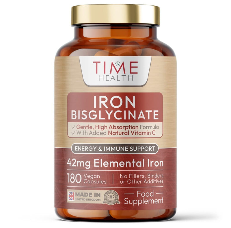Time Health Iron Bisglycinate 180s