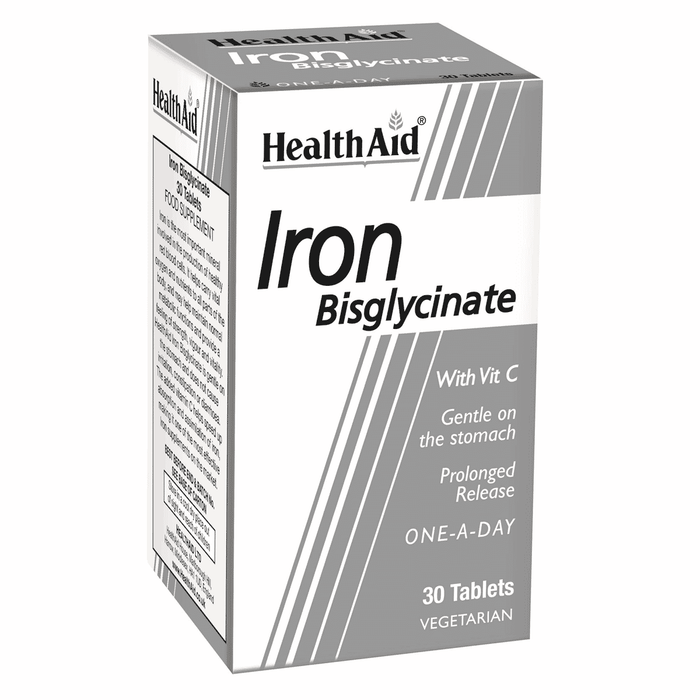 Health Aid Iron Bisglycinate  30s