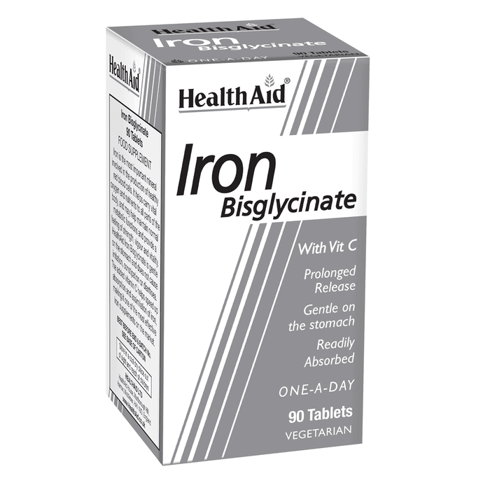Health Aid Iron Bisglycinate  90s