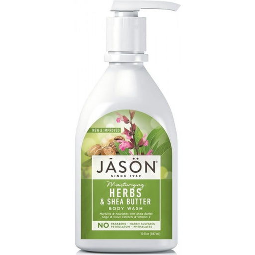 Jason Moisturizing Herbs & Shea Butter Body Wash 887ml - Dennis the Chemist