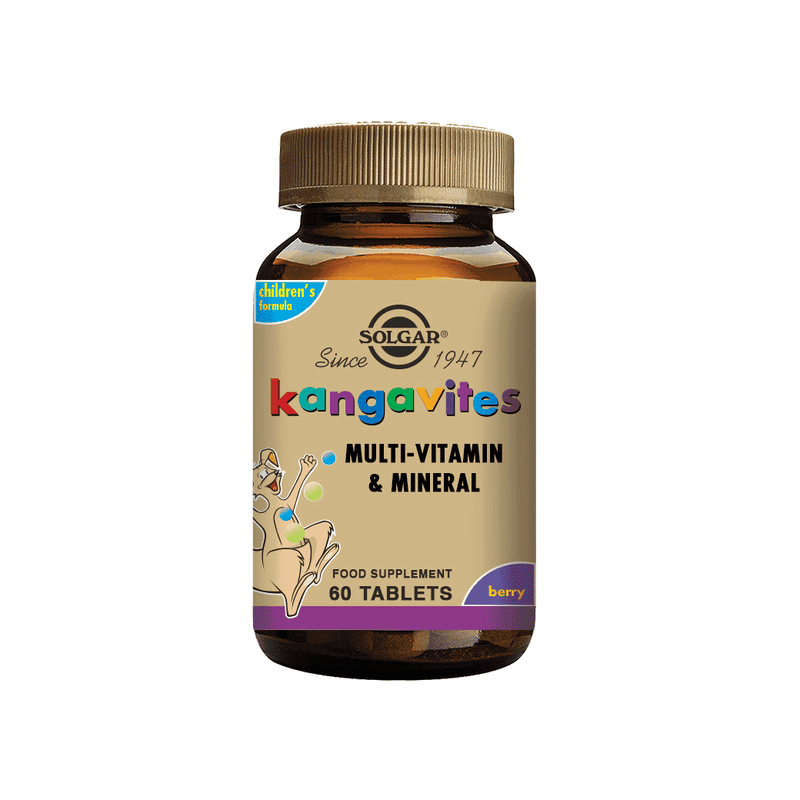 Solgar Kangavites Multivitamin & Mineral Bouncing Berry (Children's Formula) 60s