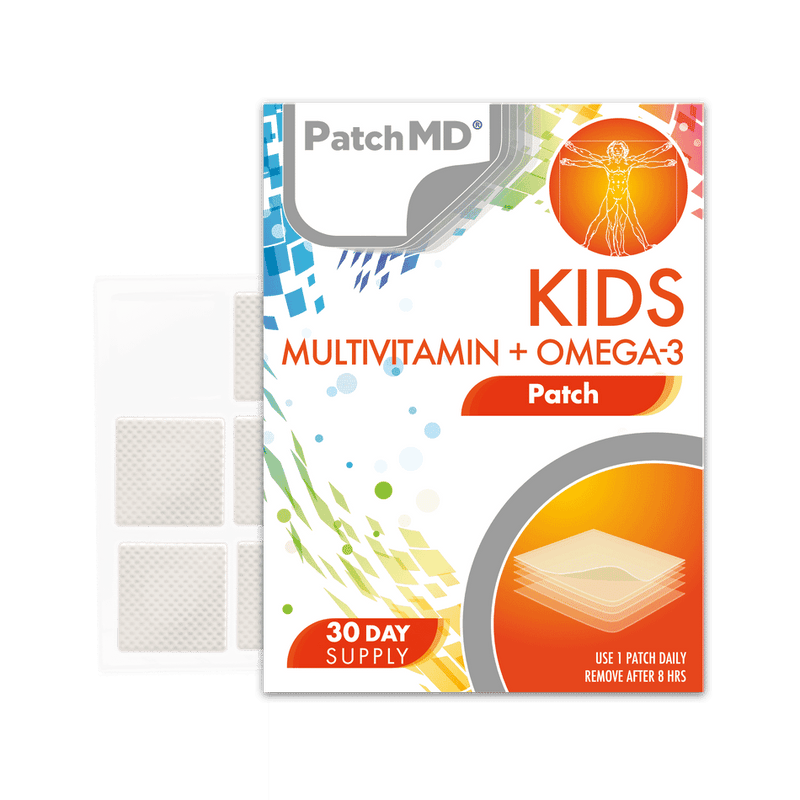 PatchMD Kids MultiVitamin + Omega 3 Patch 30s