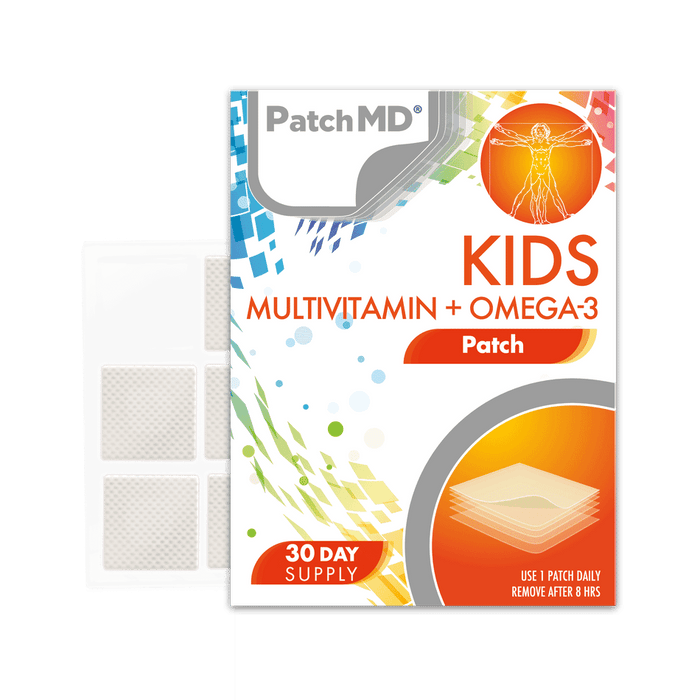 PatchMD Kids MultiVitamin + Omega 3 Patch 30s