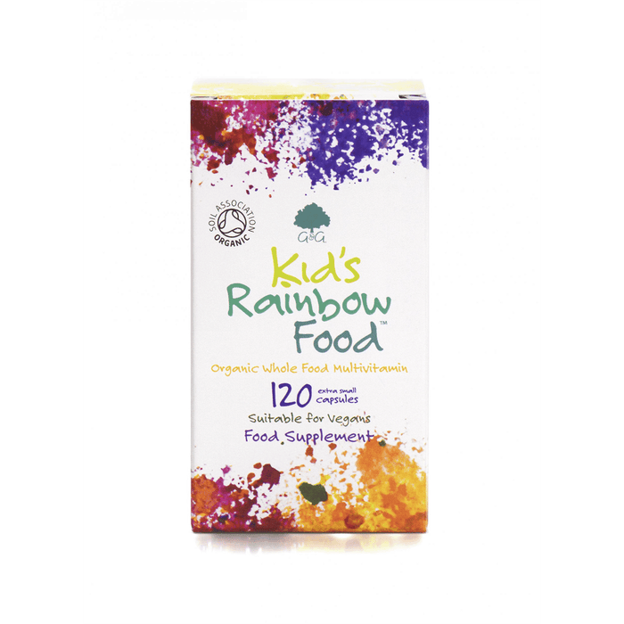 G&G Vitamins Kid's Rainbow Food 120s (Capsules) - Dennis the Chemist