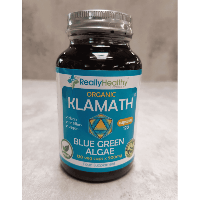The Really Healthy Company Klamath Blue Green Algae 500mg 120s