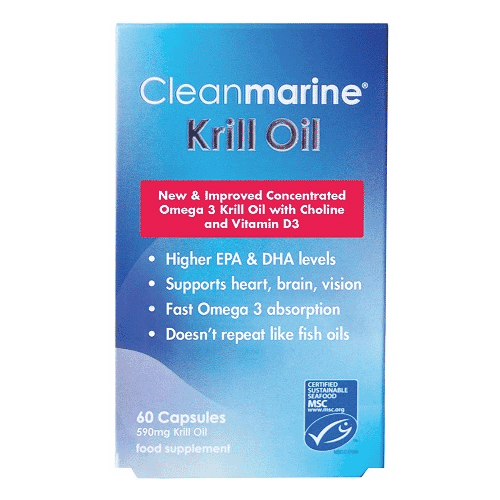 Cleanmarine Krill Oil 590mg 60s