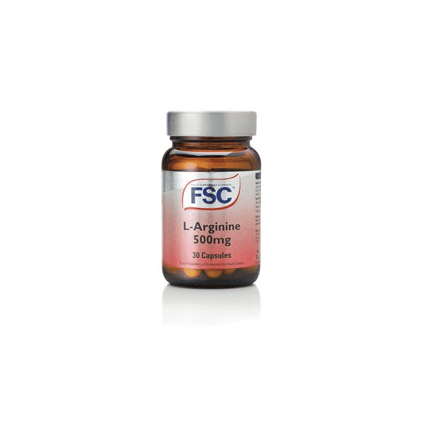 FSC (The Food Supplement Company) L-Arginine 500mg 30s