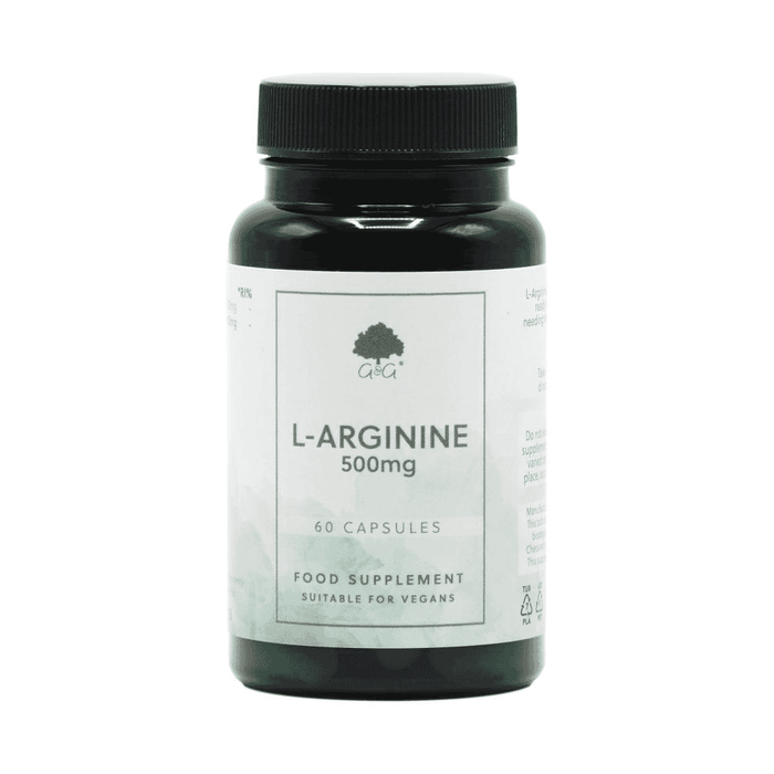 G&G Vitamins L-Arginine 500mg 60s