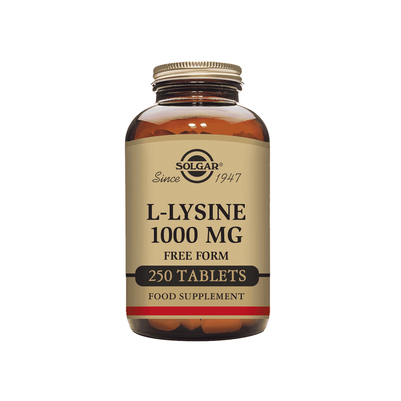 Solgar L-Lysine 1000mg 250s