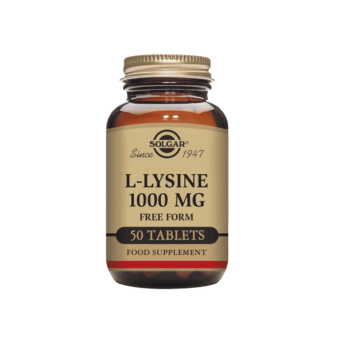 Solgar L-Lysine 1000mg 50s