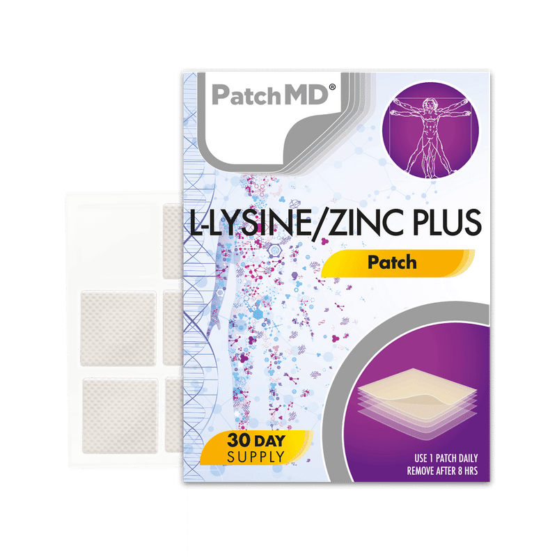 PatchMD L-Lysine/Zinc Plus Topical Patch 30s
