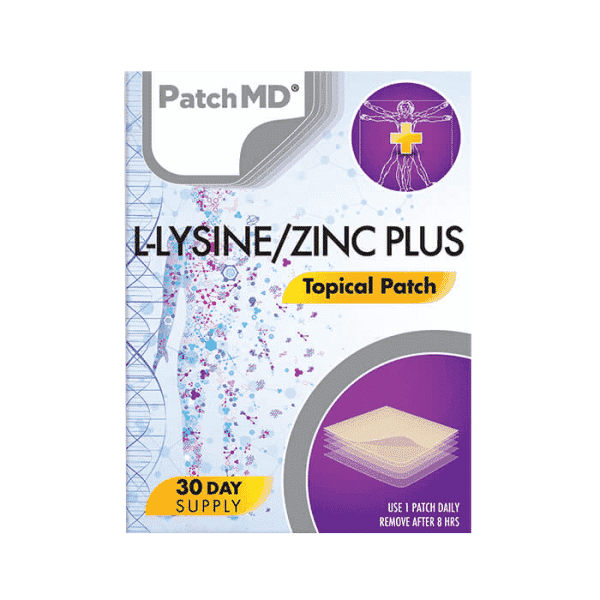 PatchMD L-Lysine/Zinc Plus Topical Patch 30s
