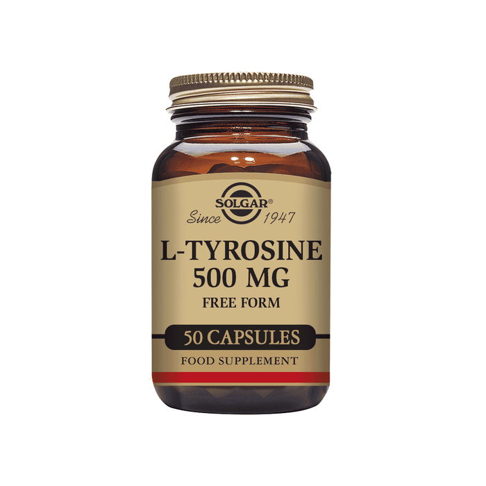 Solgar L-Tyrosine 500mg 50s