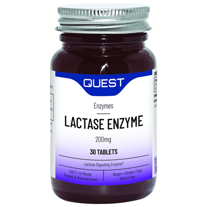 Quest Vitamins Lactase Enzyme 200mg 30s