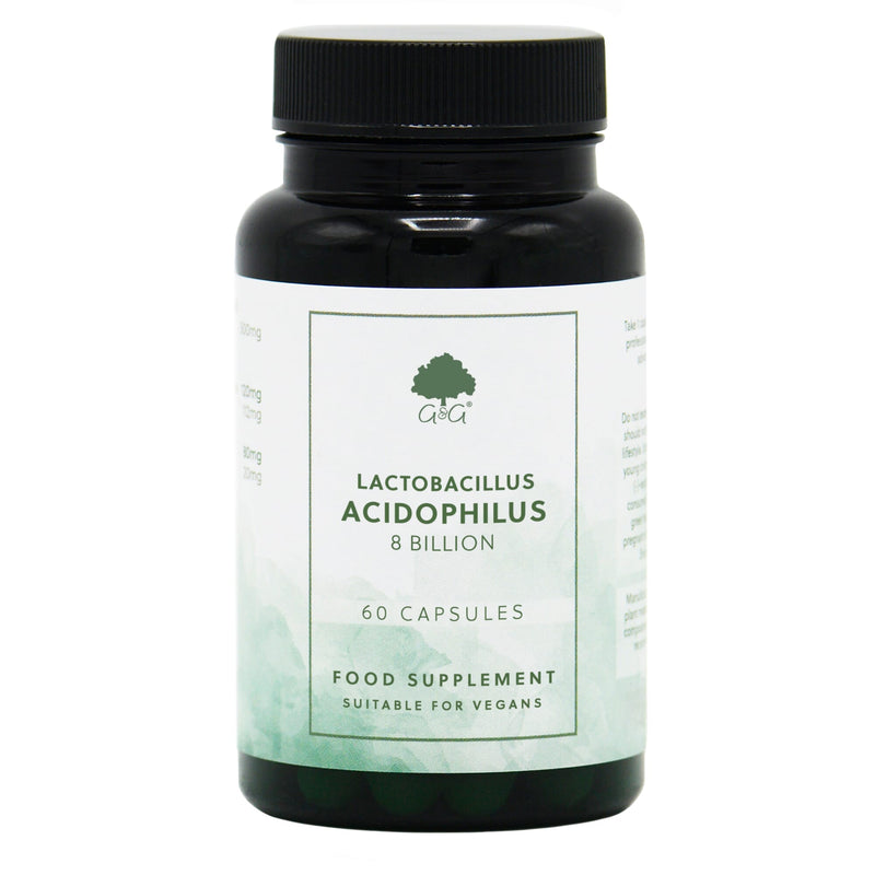 G&G Vitamins Lactobacillus Acidophilus 8 Billion 60s
