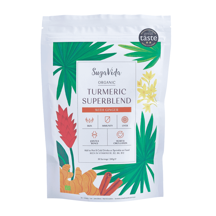 SugaVida Lakadong Turmeric Superblend with Ginger 240g