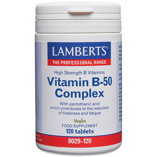 Lamberts Vitamin B-50 Complex 120s - Dennis the Chemist