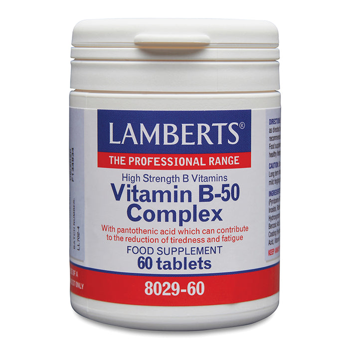 Lamberts Vitamin B-50 Complex 60's - Dennis the Chemist