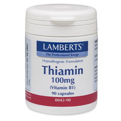 Lamberts Thiamin 100mg (Vitamin B1) 90's - Dennis the Chemist