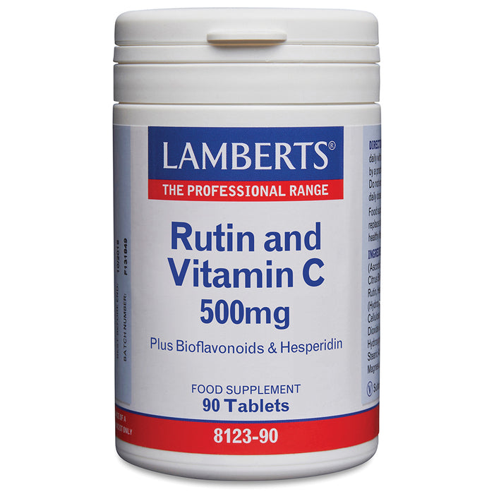 Lamberts Rutin and Vitamin C 500mg 90's - Dennis the Chemist