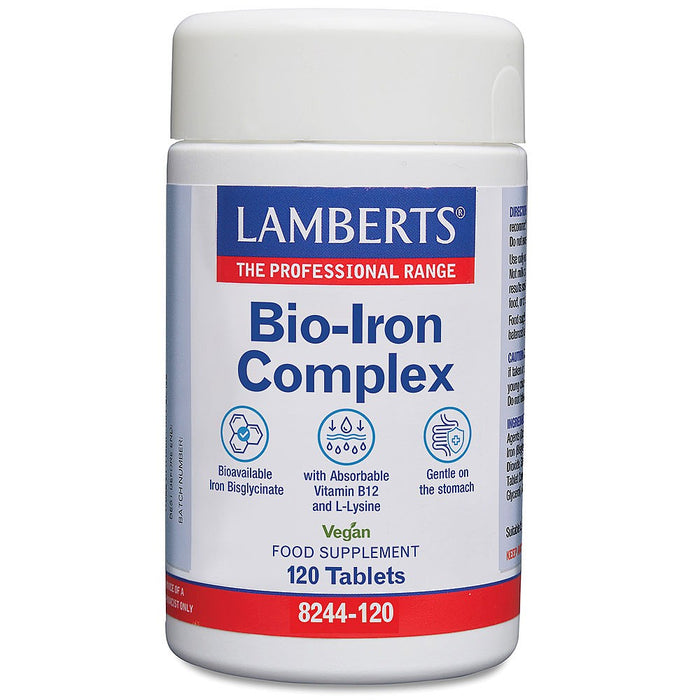 Lamberts Bio-Iron Complex 120s - Dennis the Chemist