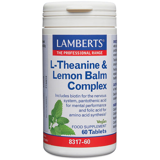 Lamberts L-Theanine & Lemon Balm Complex 60's - Dennis the Chemist