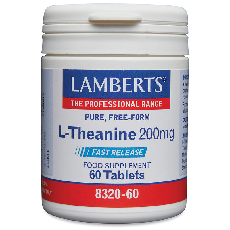 Lamberts L-Theanine 200mg 60's - Dennis the Chemist