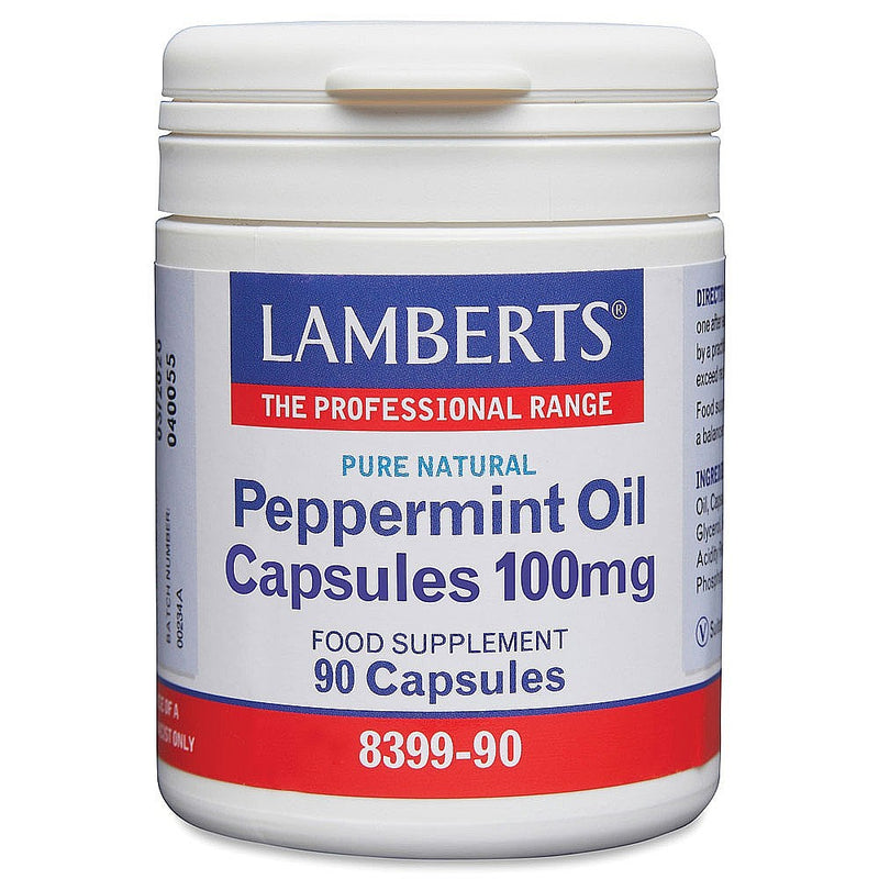 Lamberts Peppermint Oil Capsules 90's - Dennis the Chemist