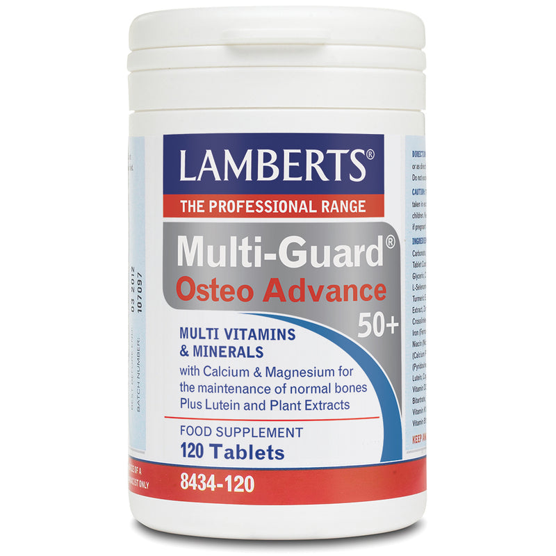 Lamberts MultiGuard OsteoAdvance 50+ 120's - Dennis the Chemist